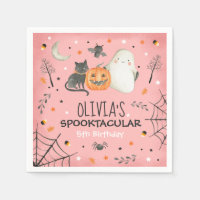 Cute Halloween Ghost Spooktacular Birthday Decor
