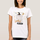 Cute Halloween Ghost Spooky Season T-shirt (Voorkant)