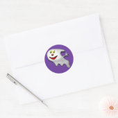 Cute Halloween Ghost Sticker (Envelop)