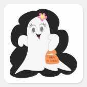Cute Halloween Ghost Stickers (Voorkant)