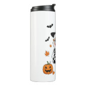Cute Halloween Ghost Thermosbeker (Gedraaid links)