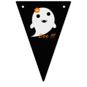 Cute Halloween Ghost Vlaggetjes (Eerste vlag)