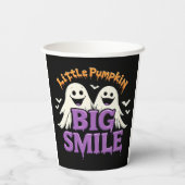 Cute Halloween Ghosts and Bats Papieren Bekers (Achterkant)