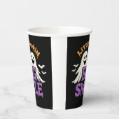 Cute Halloween Ghosts and Bats Papieren Bekers (Links)