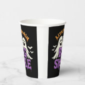 Cute Halloween Ghosts and Bats Papieren Bekers (Rechts)