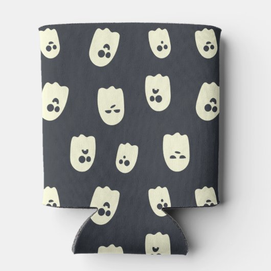 Cute Halloween Ghosts Blikjeskoeler (Achterkant)