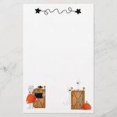 Cute Halloween Ghosts Briefpapier (Voorkant)