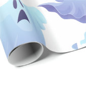 Cute Halloween Ghosts Cadeaupapier (Rol Hoek)