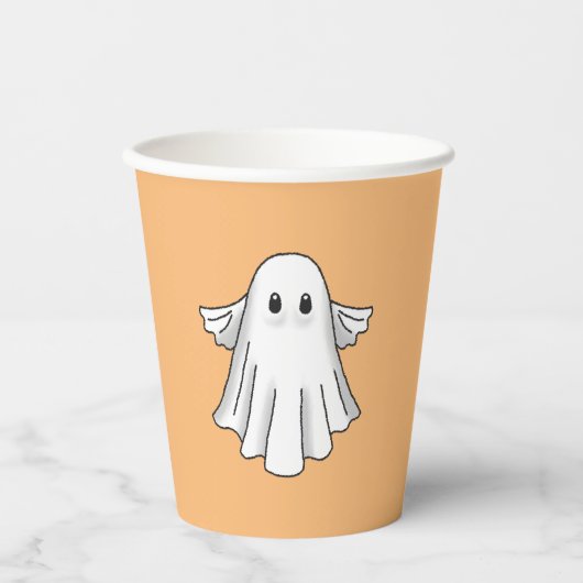 Cute Halloween Ghosts Papieren Bekers (Voorkant)