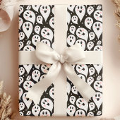 Cute Halloween Ghosts Patroon Cadeaupapier