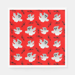 Cute Halloween Ghosts Servet