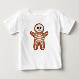 Cute Halloween Gingerbread Skeleton Cookie
