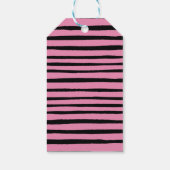 Cute Halloween Girls Pink Baby shower Bedankt Cadeaulabel (Achterkant)