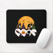 Cute Halloween Gnome Spooky Gardening Trick of Tre Muismat (Met muis)