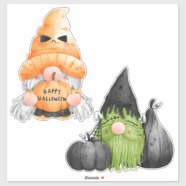 Cute Halloween Gnome Sticker