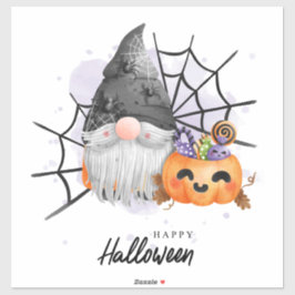 Cute Halloween Gnome Sticker