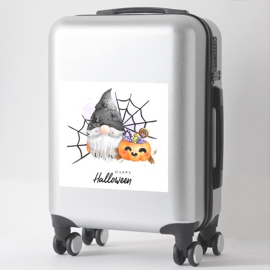 Cute Halloween Gnome Sticker (Koffer)