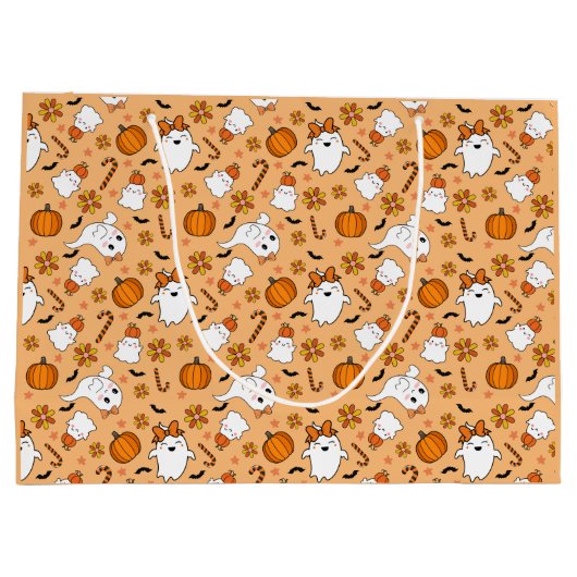 Cute Halloween Groot Cadeauzakje (Achterkant)