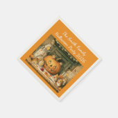 Cute Halloween Hamster Snack Party Servet (Hoek)