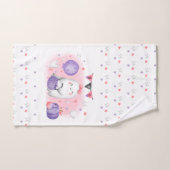 Cute Halloween Hand Towel Little Boo Girl Handdoek (Handdoek)