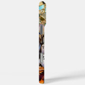 Cute Halloween Haunted House Phone Case (Achterkant / Rechts)