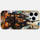 Cute Halloween Haunted House Phone Case (Achterkant (horizontaal))