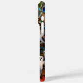 Cute Halloween Haunted House Phone Case (Achterkant / Links)