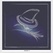 Cute Halloween heks 2 Sticker (Vel)