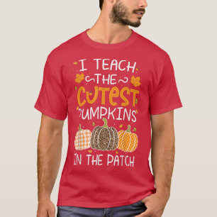 Cute Halloween Herfst Prek Preschool Teacher Cutes T-shirt