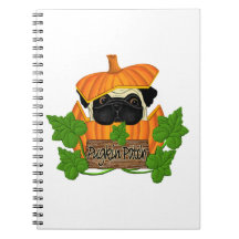Cute Halloween Herfst Pug Pugkin Pumpkin Patch