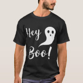 Cute Halloween Hey Boo T-shirt (Voorkant)