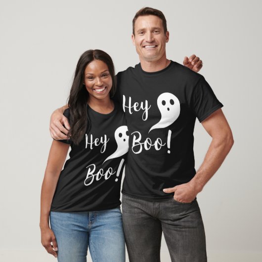 Cute Halloween Hey Boo T-shirt (Unisex)