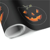 Cute Halloween Jack-o'-lantern  Cadeaupapier (Rol Hoek)