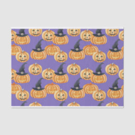 CUTE HALLOWEEN JACK O LANTERNS PUMPKINS TISSUEPAPIER