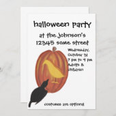 Cute Halloween Jack O'Lantern en Crow (Voorkant / Achterkant)