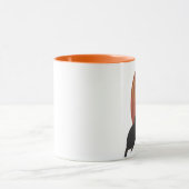Cute Halloween Jack O'Lantern en Crow Mok (Midden)