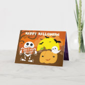 Cute Halloween Kaart (Voorkant)