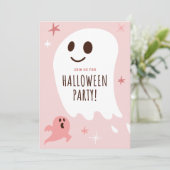 Cute Halloween-kaart Bedankkaart (Staand voorkant)