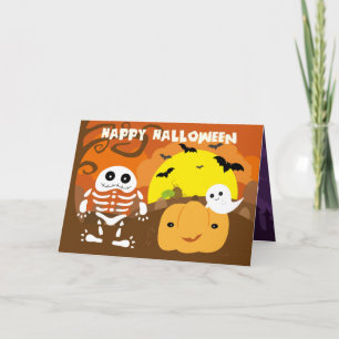 Cute Halloween-kaart Kaart
