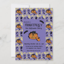 Cute Halloween-katten, vleermuizen en sterren uitn