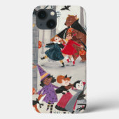 Cute Halloween kinder kostuum truc en traktatie pa Case-Mate iPhone Case (Achterkant)