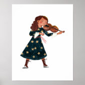 Cute Halloween kinder kostuum truc en traktatie pa Poster (Voorkant)