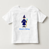 Cute Halloween Kinder — Little Wizard Kinder Shirts (Voorkant)