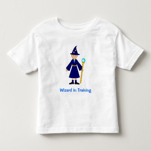 Cute Halloween Kinder — Little Wizard Kinder Shirts (Voorkant)