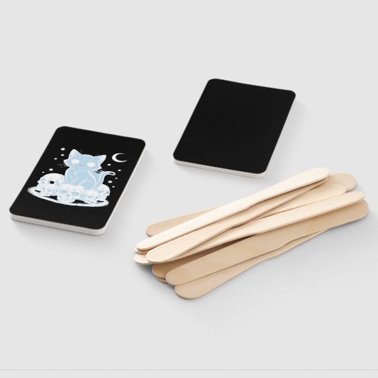 Cute Halloween Kitten Cat Gothic Aesthetic Essenti Handwaaier (Niet-gemonteerd)