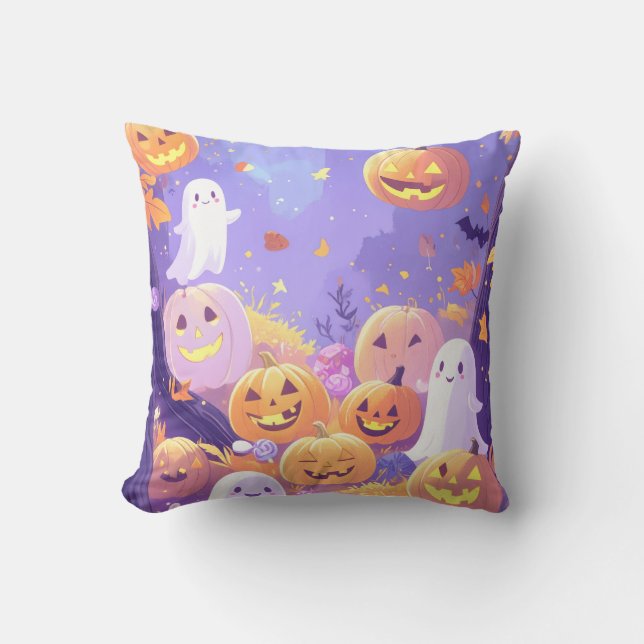 Cute Halloween Kussen (Voorkant)