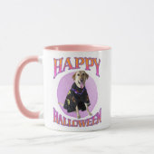 Cute Halloween Labrador Mok (Links)