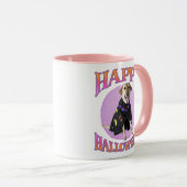 Cute Halloween Labrador Mok (Voorkant rechts)