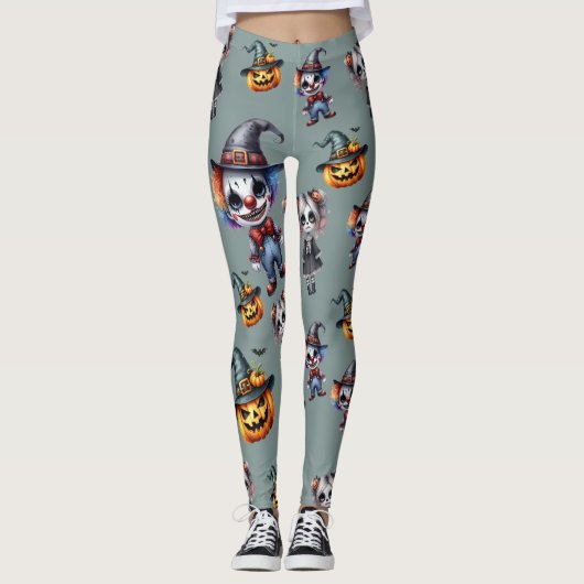 Cute Halloween Leggings (Voorkant)