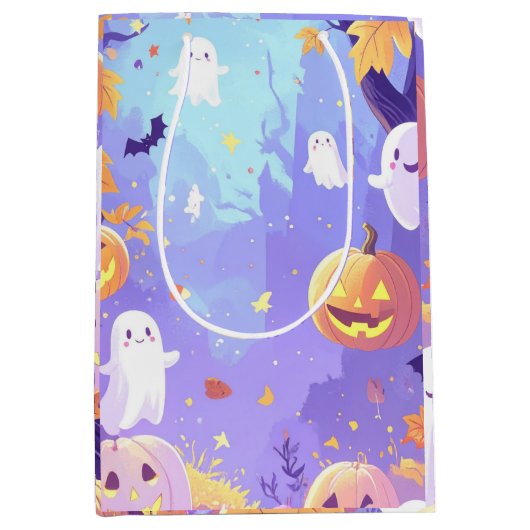 Cute Halloween Medium Cadeauzakje (Voorkant)